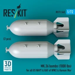 MK.36 bombs (1000 lbs) for all US NAVY & RAF of WW2 & Korean War (2... 2