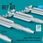 Matra MICA-IR missiles (4 pcs) (Mirage 2000, Rafale, Gripen, Eurofi... Matra MICA-IR missiles (4 pcs) (Mirage 2000, Rafale, Gripen, Eurofi...