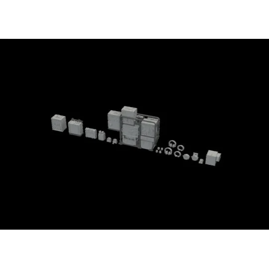 Sd.Kfz. 251/6 Ausf. C radio equipment PRINT DRAGON, 1/35 - Eduard A...