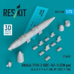 AN/ALQ-71(V)-2 (QRC-161-1) ECM pod (1pcs) (A-4, A-7, F-4, F-100, RF...