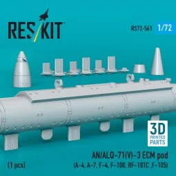 AN/ALQ-71(V)-3 ECM pod (1pcs) (A-4, A-7, F-4, F-100, RF-101C, F-105... 2
