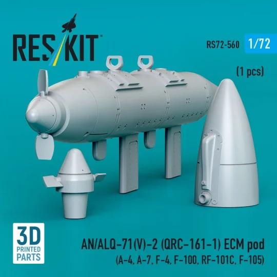 AN/ALQ-71(V)-2 (QRC-161-1) ECM pod (1pcs) (A-4, A-7, F-4, F-100, RF... AN/ALQ-71(V)-2 (QRC-161-1) ECM pod (1pcs) (A-4, A-7, F-4, F-100, RF...