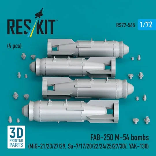 FAB-250 ?-54 bombs (4 pcs) (MiG-21/23/27/29, Su-7/17/20/22/24/25/27... FAB-250 ?-54 bombs (4 pcs) (MiG-21/23/27/29, Su-7/17/20/22/24/25/27...