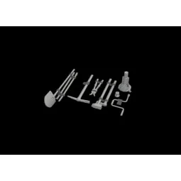 H39 French Light Tank equipment PRINT for Tamiya - Eduard Accessori...