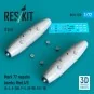 Mark 77 napalm bombs Mod.4/5 (2pcs) (A-4, A-26K, F-4, AV-8B, F/A-18...