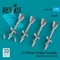 R-27ER (AA-10 Alamo-C) missiles (4 pcs) (MiG-29, Su-27, Yak-141) (3... R-27ER (AA-10 Alamo-C) missiles (4 pcs) (MiG-29, Su-27, Yak-141) (3...