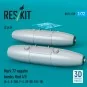 Mark 77 napalm bombs Mod.4/5 (2pcs) (A-4, A-26K, F-4, AV-8B, F/A-18...