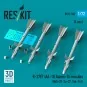 R-27ET (AA-10 Alamo-D) missiles (4 pcs) (MiG-29, Su-27, Yak-141) (3... R-27ET (AA-10 Alamo-D) missiles (4 pcs) (MiG-29, Su-27, Yak-141) (3...