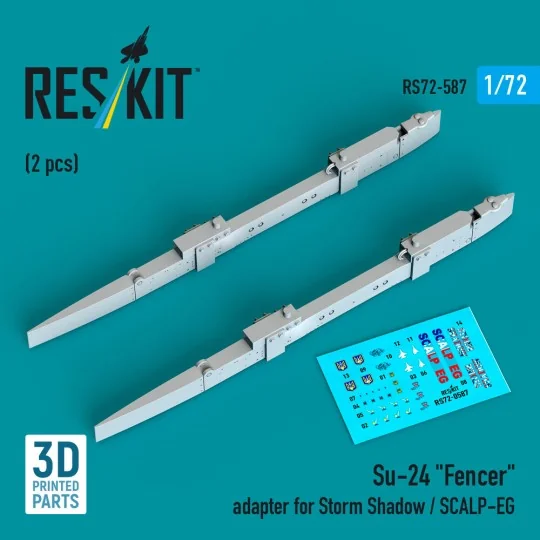 Su-24 Fencer adapter for Storm Shadow / SCALP-EG (2 pcs) (3D Printe...