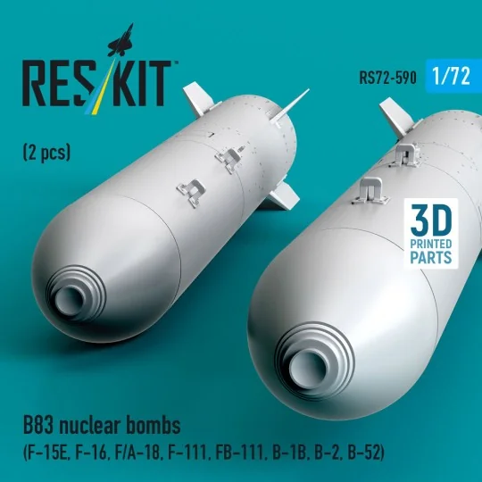 B83 nuclear bombs (2 pcs) (F-15E, F-16, F/A-18, F-111, FB-111, B-1B... B83 nuclear bombs (2 pcs) (F-15E, F-16, F/A-18, F-111, FB-111, B-1B...