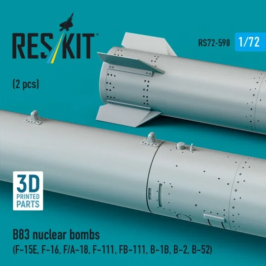 B83 nuclear bombs (2 pcs) (F-15E, F-16, F/A-18, F-111, FB-111, B-1B... B83 nuclear bombs (2 pcs) (F-15E, F-16, F/A-18, F-111, FB-111, B-1B...