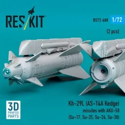 Kh-29L (AS-14A Kedge) missiles with AKU-58 (2 pcs) (Su-17, Su-25, S... 2
