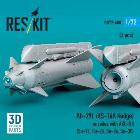 Kh-29L (AS-14A Kedge) missiles with AKU-58 (2 pcs) (Su-17, Su-25, S...