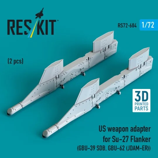 US weapon adapter for Su-27 Flanker (2 pcs) (GBU-39 SDB, GBU-62 (JD... US weapon adapter for Su-27 Flanker (2 pcs) (GBU-39 SDB, GBU-62 (JD...