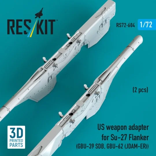US weapon adapter for Su-27 Flanker (2 pcs) (GBU-39 SDB, GBU-62 (JD... US weapon adapter for Su-27 Flanker (2 pcs) (GBU-39 SDB, GBU-62 (JD...