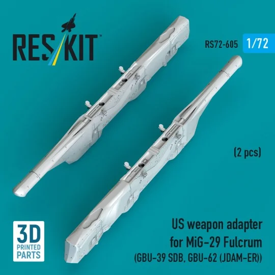 US weapon adapter for MiG-29 Fulcrum (2 pcs) (GBU-39 SDB, GBU-62 (J... US weapon adapter for MiG-29 Fulcrum (2 pcs) (GBU-39 SDB, GBU-62 (J...