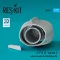 A-7 (E, D) Corsair II exhaust nozzle for HobbyBoss kit (3D Printed)...