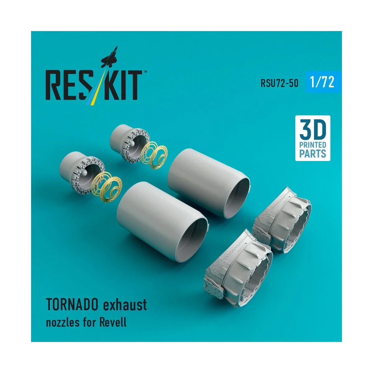TORNADO exhaust nozzles for Revell kit (3D Printed), 1/72 - ResKit ...