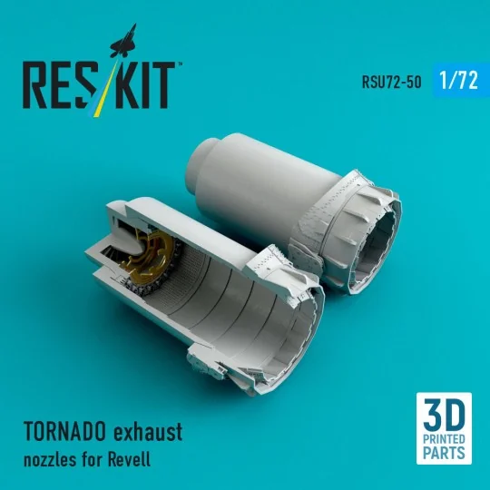 TORNADO exhaust nozzles for Revell kit (3D Printed), 1/72 - ResKit ...