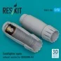Eurofighter open exhaust nozzles for Hasegawa kit (3D Printed), 1/7...