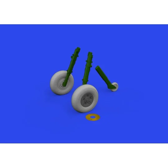 Spitfire Mk.IX wheels 5spoke 1/24 AIRFIX - Eduard Accessories 624004