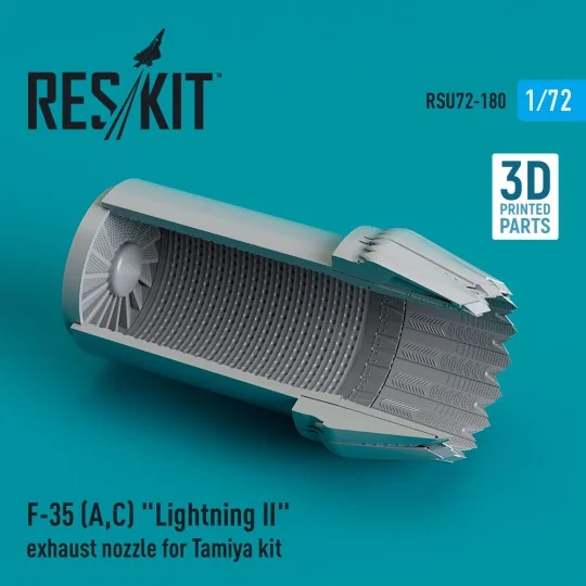 F-35 (A, C) Lightning II exhaust nozzle for Tamiya kit (3D Printed)...