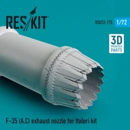 F-35 (A, C) Lightning II exhaust nozzle for Italeri kit, 1/72 - Res... 2