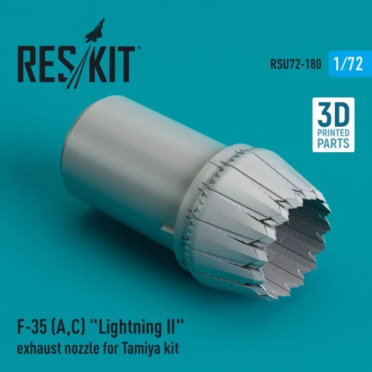 F-35 (A, C) Lightning II exhaust nozzle for Tamiya kit (3D Printed)...