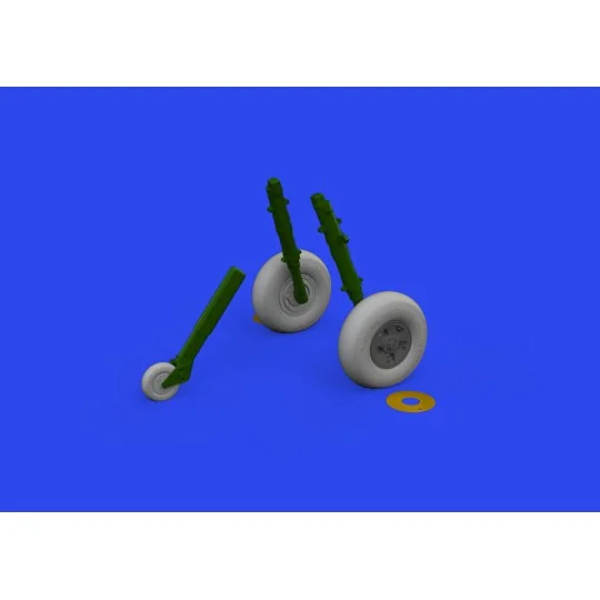 Spitfire Mk.IX wheels 5spoke 1/24 AIRFIX, 1/24 - Eduard Accessories...