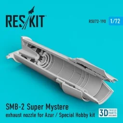 SMB-2 Super Mystère exhaust nozzle for Azur / Special Hobby kit, 1/... 2