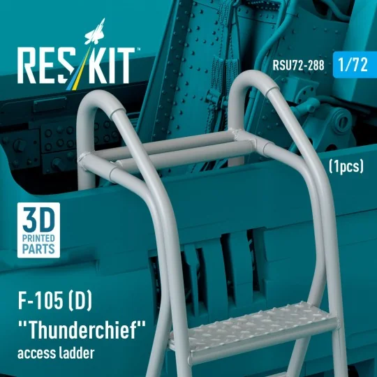F-105D Thunderchief access ladder (1 pcs) (3D Printed), 1/72 - ResK...