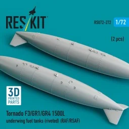 Tornado F3/GR1/GR4 1500L underwing fuel tanks (riveted) (RAF/RSAF) ... 2