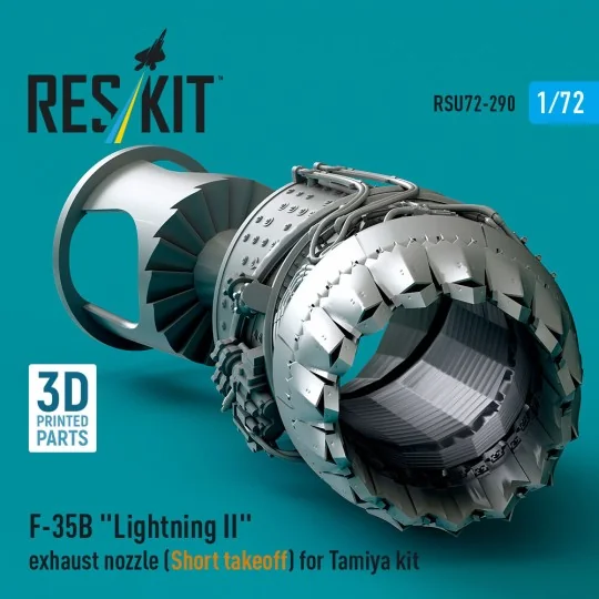 F-35B Lightning II exhaust nozzle (Short takeoff) for Tamiya kit (3...