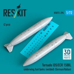 Tornado IDS/ECR 1500L underwing fuel tanks (welded) (German/Italian...