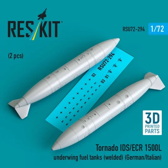 Tornado IDS/ECR 1500L underwing fuel tanks (welded) (German/Italian...