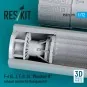F-4 (E, J, F, G, S) Phantom II exhaust nozzles for Hasegawa kit (3D...