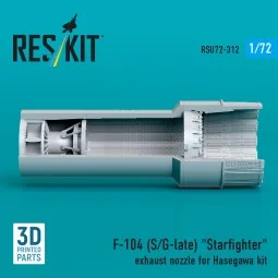 F-104 (S/G-late) Starfighter exhaust nozzle for Hasegawa kit (3D Pr... 2