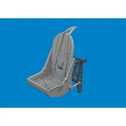 Spitfire Mk.VIII/Mk.IX seat PRINT AIRFIX - Eduard Accessories 624007