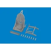 Spitfire Mk.VIII/Mk.IX seat PRINT AIRFIX, 1/24 - Eduard Accessories...