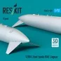 1200 L fuel tanks RAF Jaguar (2 pcs) (3D Printed), 1/72 - ResKit Mo...