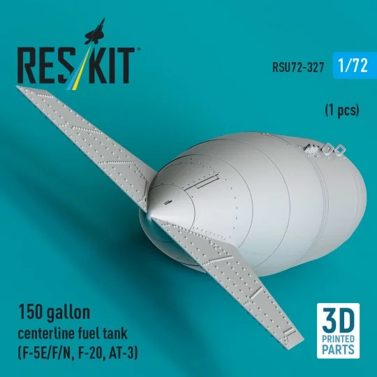 150 gallon centerline fuel tank (F-5E/F/N, F-20, AT-3) (1 pcs) (3D ...