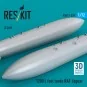 1200 L fuel tanks RAF Jaguar (2 pcs) (3D Printed), 1/72 - ResKit Mo...