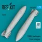 1200 L fuel tanks French Jaguar (2 pcs) (3D Printed), 1/72 - ResKit...