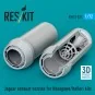 Jaguar exhaust nozzles for Hasegawa/Italleri kits (3D Printed), 1/7...