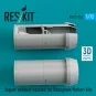 Jaguar exhaust nozzles for Hasegawa/Italleri kits (3D Printed), 1/7...