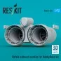 Rafale exhaust nozzles for HobbyBoss kit (3D Printed), 1/72 - ResKi...