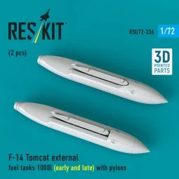 F-14 Tomcat external fuel tanks 1000l (early and late) with pylons ... 2