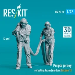 Purple jersey refueling team (modern) (scene 1) (2 pcs) (3D Printed...