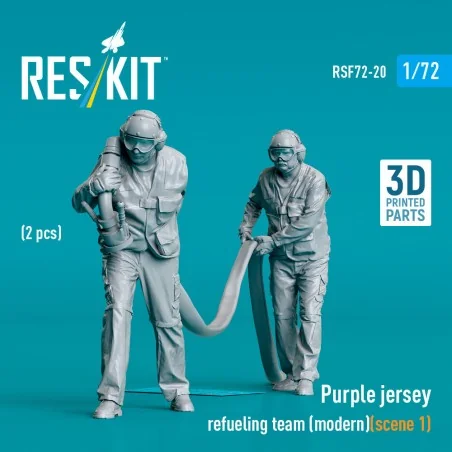 Purple jersey refueling team (modern) (scene 1) (2 pcs) (3D Printed...