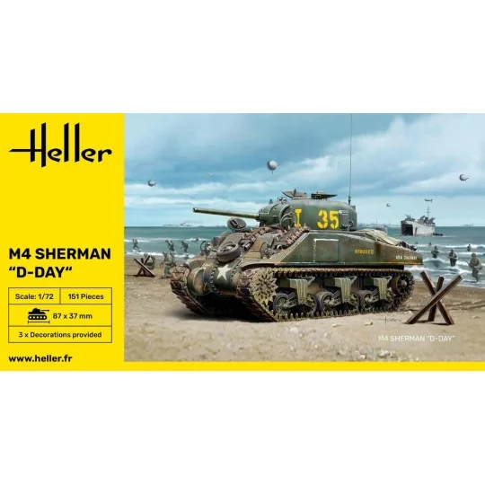 M4 Sherman D-Day - Heller 79892